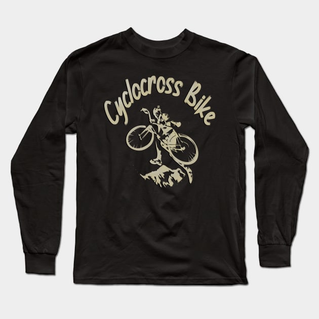 Cyclocross bike Long Sleeve T-Shirt by vintagejoa